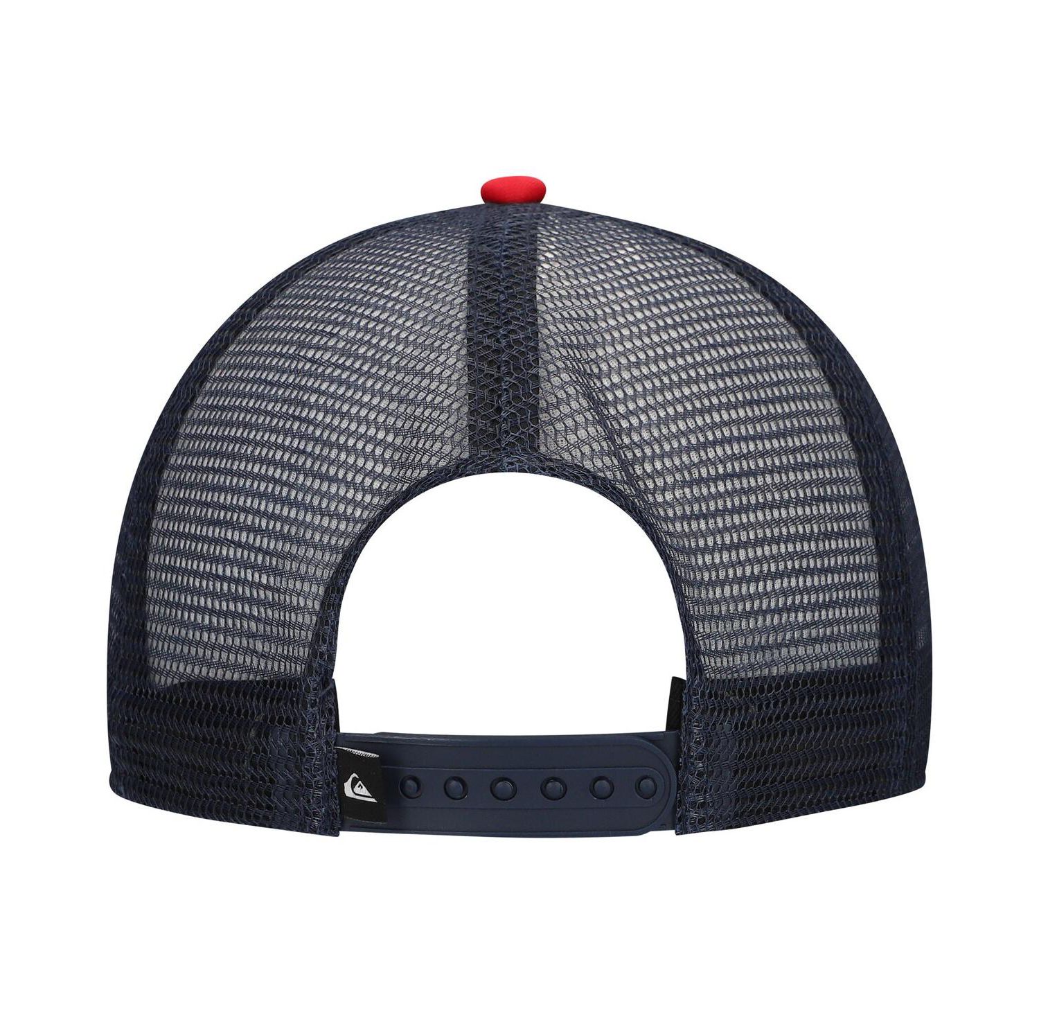 Men's White/Red Coop Trucker Adjustable Hat