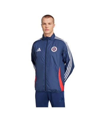 Men's Navy/White New England Revolution 2025 Anthem Reversible Full-Zip Jacket