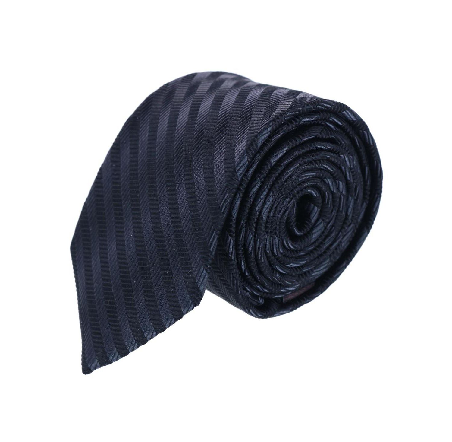 Men's Nathanial Regal Patterned Diagonal Line Silk Business Necktie