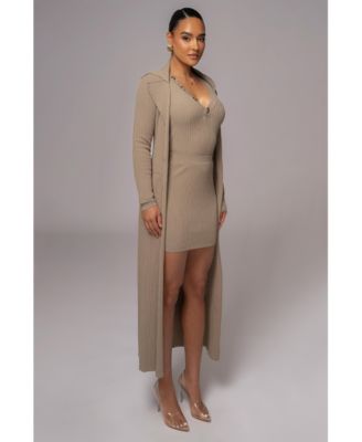 Women's Lida Ribbed Duster