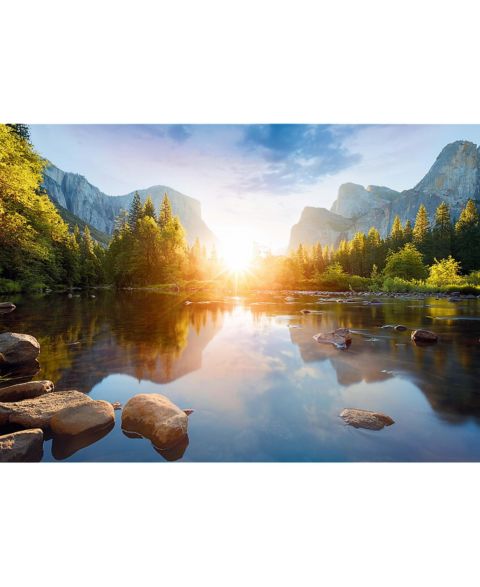 Детский пазл Trefl Mountain Pond 1000 Piece Puzzle, Ages 12+, цвет: Разноцветный