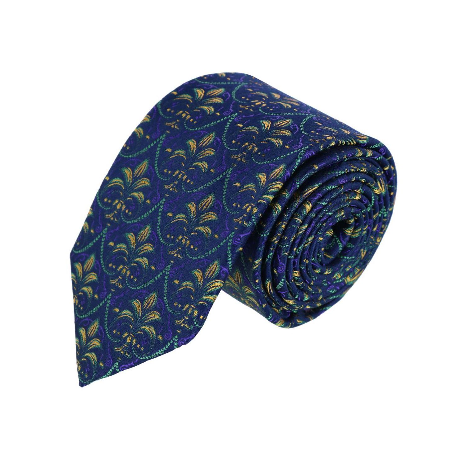 Men's The French Quarter Fleur dis Lis Silk Novelty Necktie