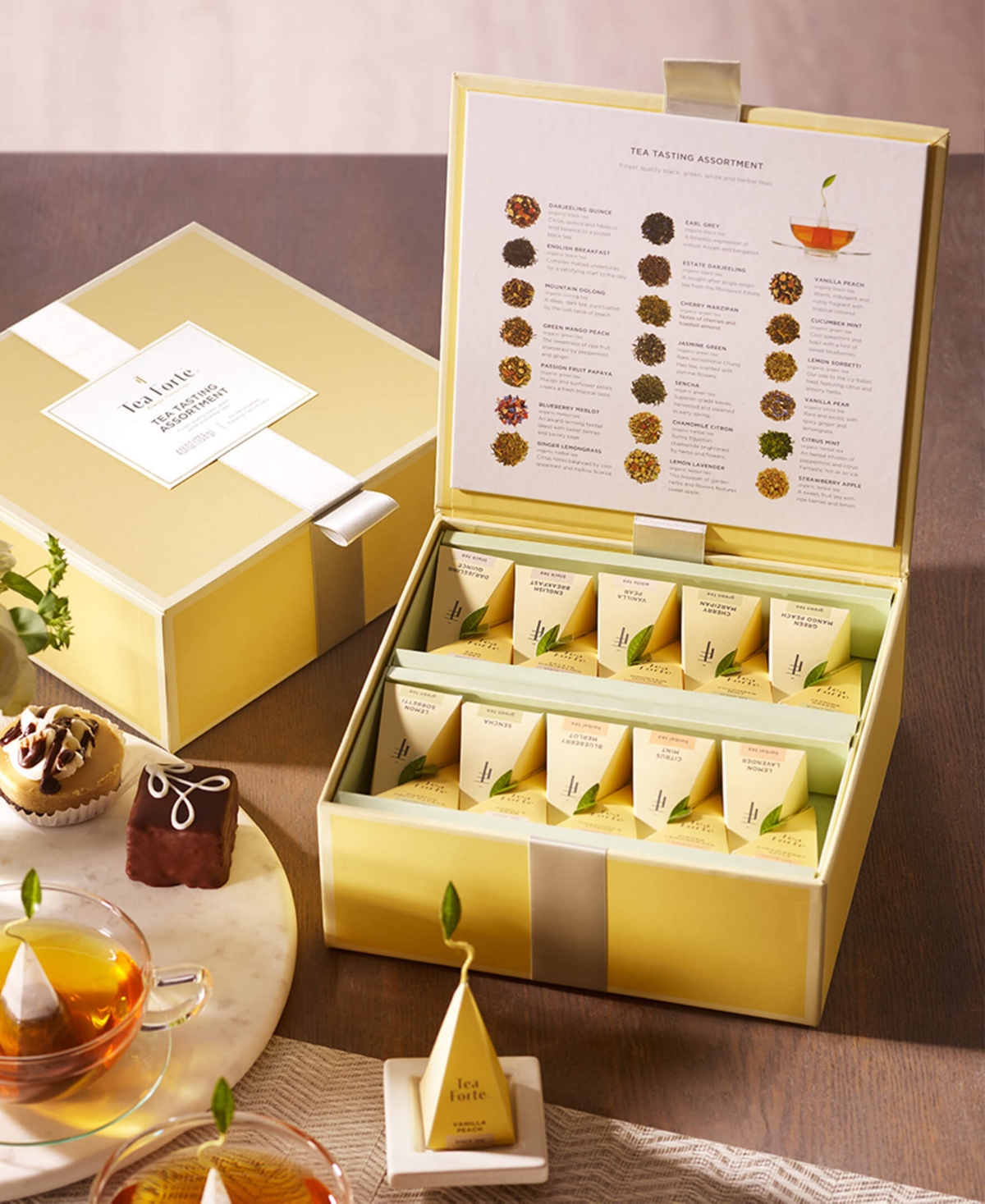 Tea Forte Classic Tea Tasting Assortment, 40 Piece In No Color