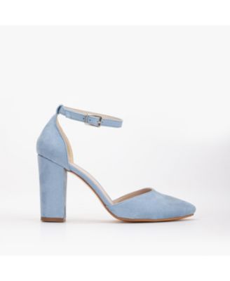 Gisele High Block Heels with Ribbon