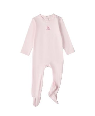 Baby Girls 2 Piece "Girl And Her Waddling Ducks" Rich Footie Set