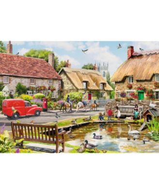 Premium Plus 1000 Piece Puzzle - Summer in the Village