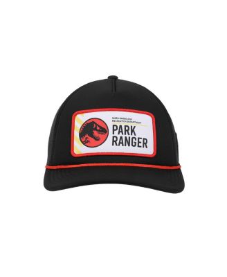 Men's Park Ranger Badge Trucker Black Hat