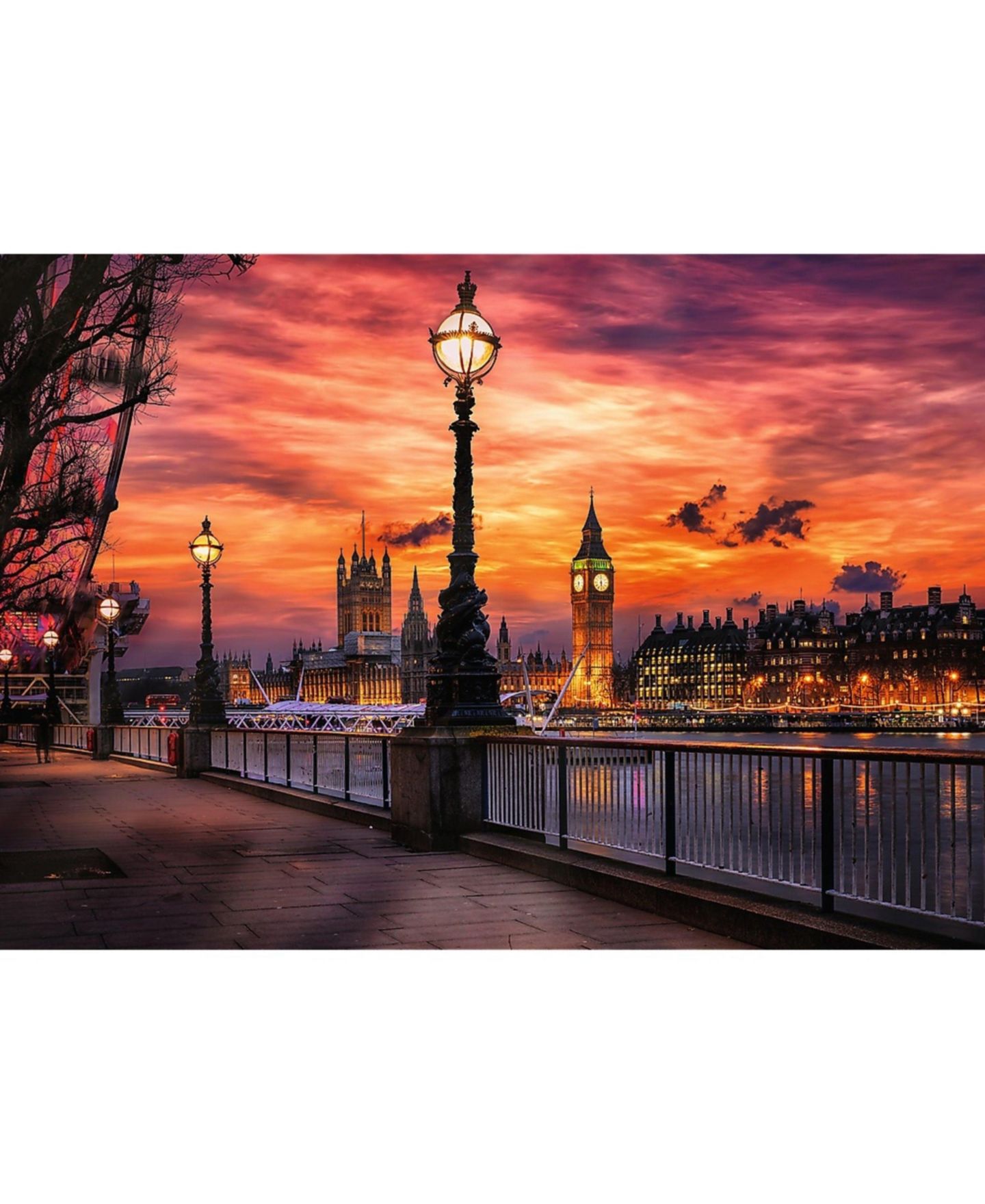 Детская игрушка Trefl Photo Odyssey Big Ben, London 1000-Piece Puzzle, Ages 12+, цвет: Разноцветный — фото 2