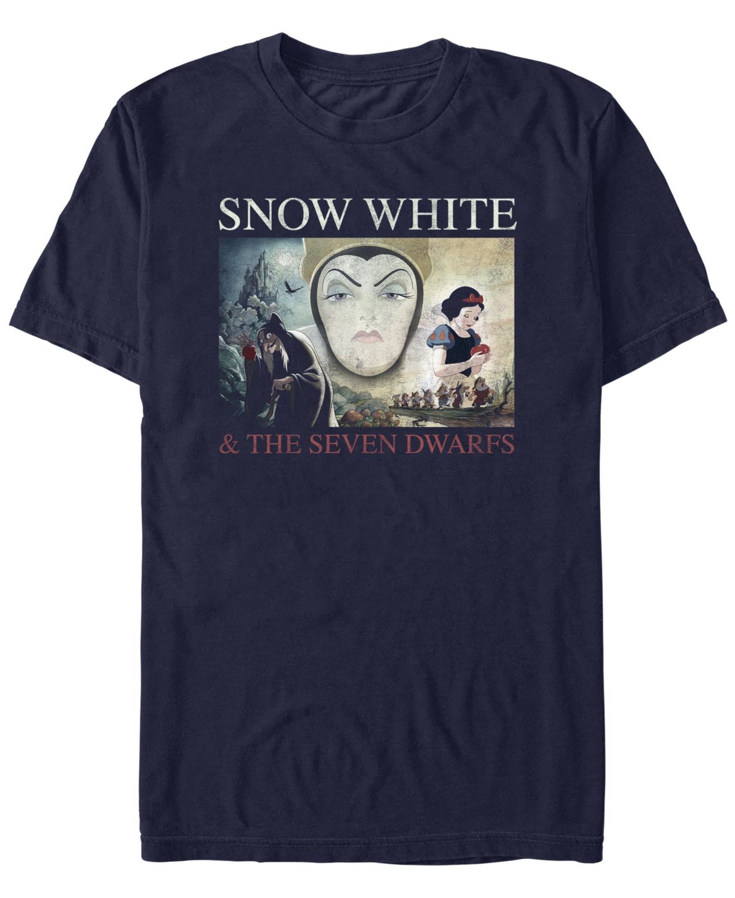 Men's Grungy Snow White Short Sleeve T-Shirt