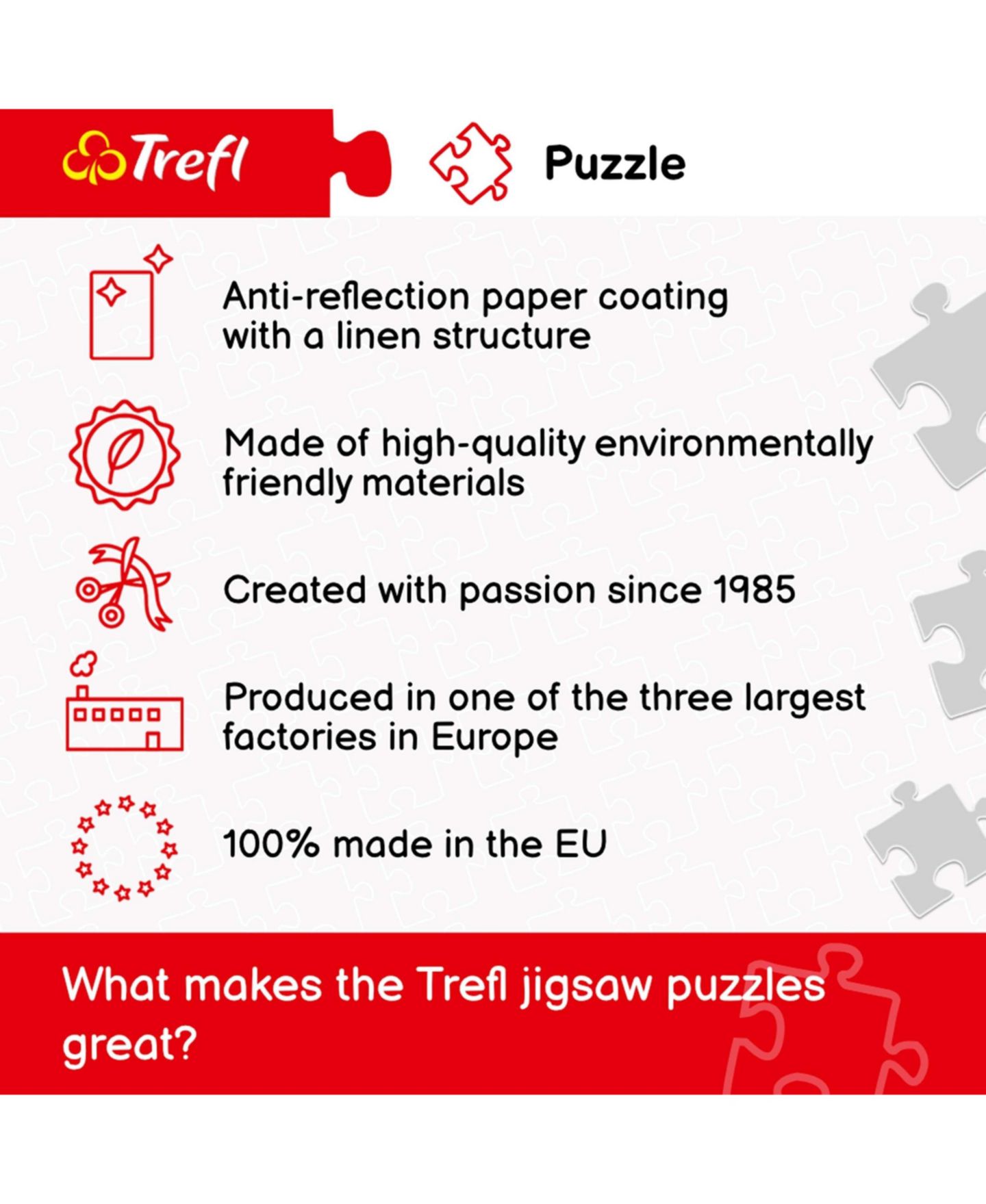 Детская игрушка Trefl Lake Oeschinen, Alps, Switzerland 1500-Piece Puzzle, Ages 10+, цвет: Разноцветный — фото 4