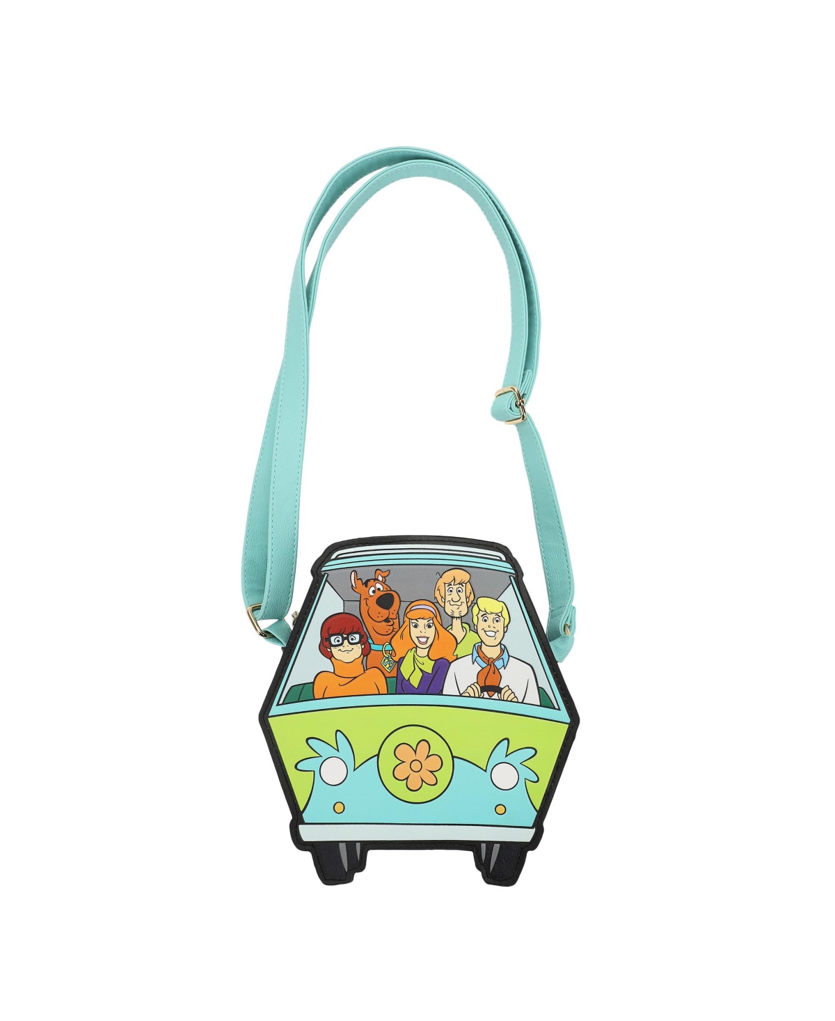 Mystery Machine 8&#x22; Women's Novelty Crossbody Bag - Scooby doo mystery machine