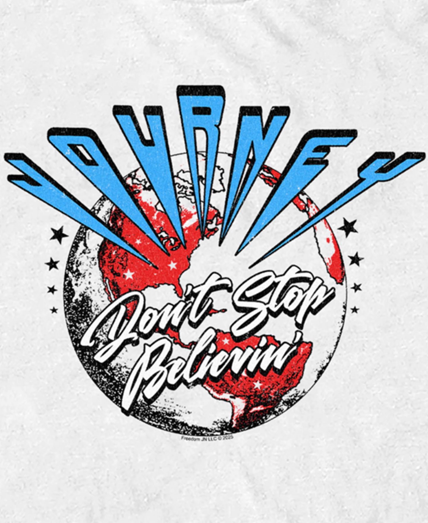 Мужская футболка Fifth Sun Don't Stop Tour Short Sleeve, цвет: Белый — фото 3