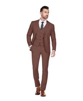 Men's Skinny Fit 3-Piece Suit