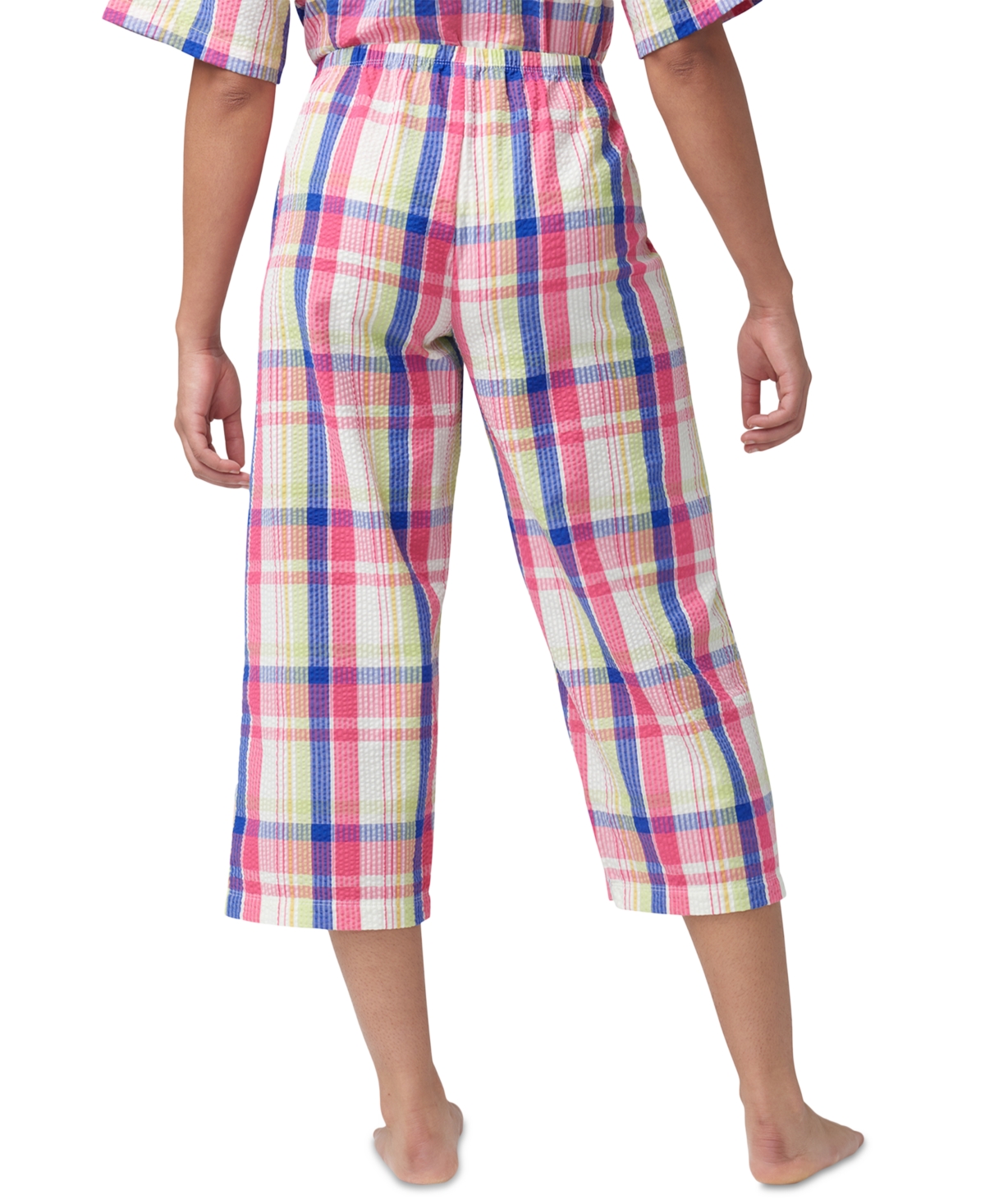 Shop Hue Women's Seersucker Capri Pajama Pants