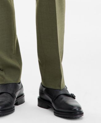 Men's Modern-Fit Solid Suit Pants