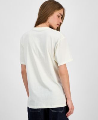 Juniors' Paris Cherry Graphic Print T-Shirt
