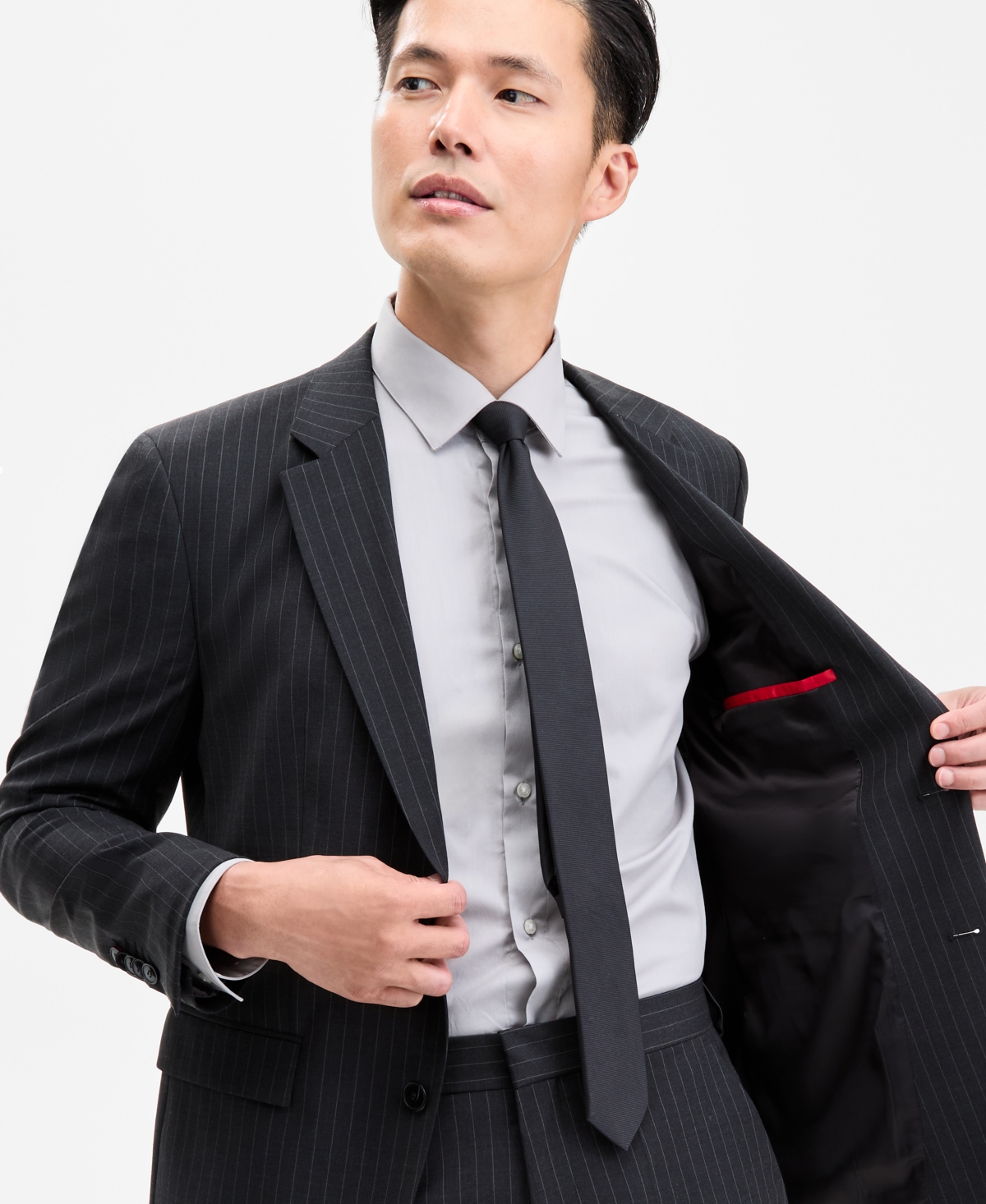 Hugo Boss Hugo By  Men's Modern-fit Pinstripe Suit Jacket In Neutral