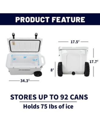 75 Quart Rotomolded Cooler, Built to Stand up to The Rigors of The Journey