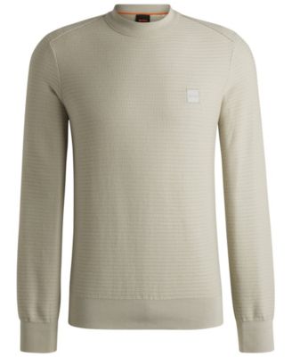 Men's Logo Patch Regular-Fit Sweater