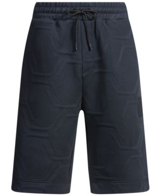 Men's Hexagonal Quilting Relaxed-Fit Shorts
