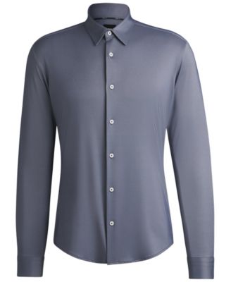 Men's Slim-Fit Performance-Stretch Shirt