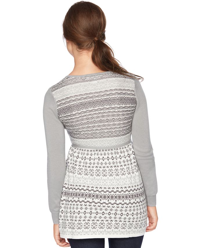 Motherhood Maternity Babydoll Sweater Macy's