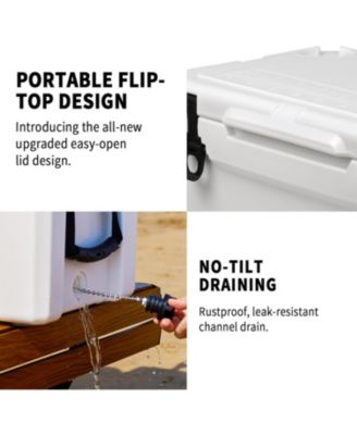 35 Quart Rotomolded Cooler, Built to Stand up to The Rigors of The Journey