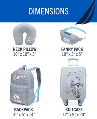 Kids Adventure 5-Piece Airline Approved Carry-On Luggage Set