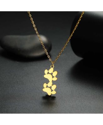 EverPaw Double Paw Print Necklace