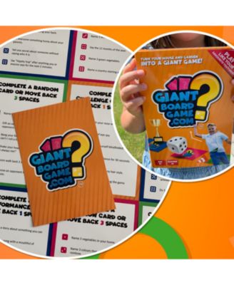 Giant Outdoor Games for Kids Ages 8-12 - Fun Family Game for Kids & Adults with Jumbo Dice