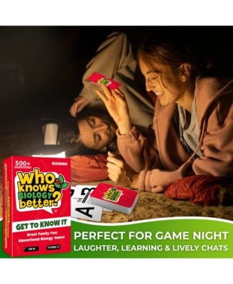 Who Knows Me Better? - Teens & Family Card Trivia Game | Fun Learning & Educational Questions for Teens & Families