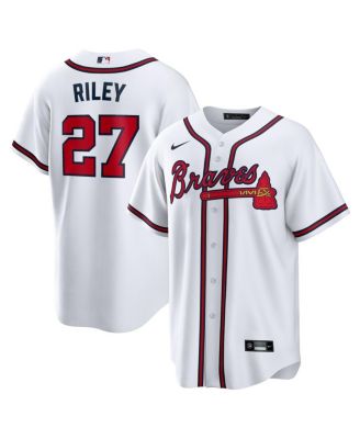 Nike - Men's Austin Riley White Atlanta Braves Home Replica Player Jersey