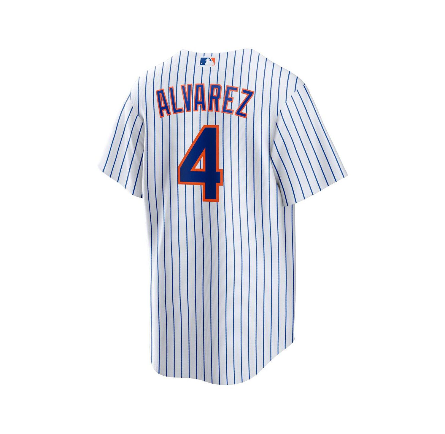 Men's Francisco Alvarez White New York Mets Replica Player Jersey