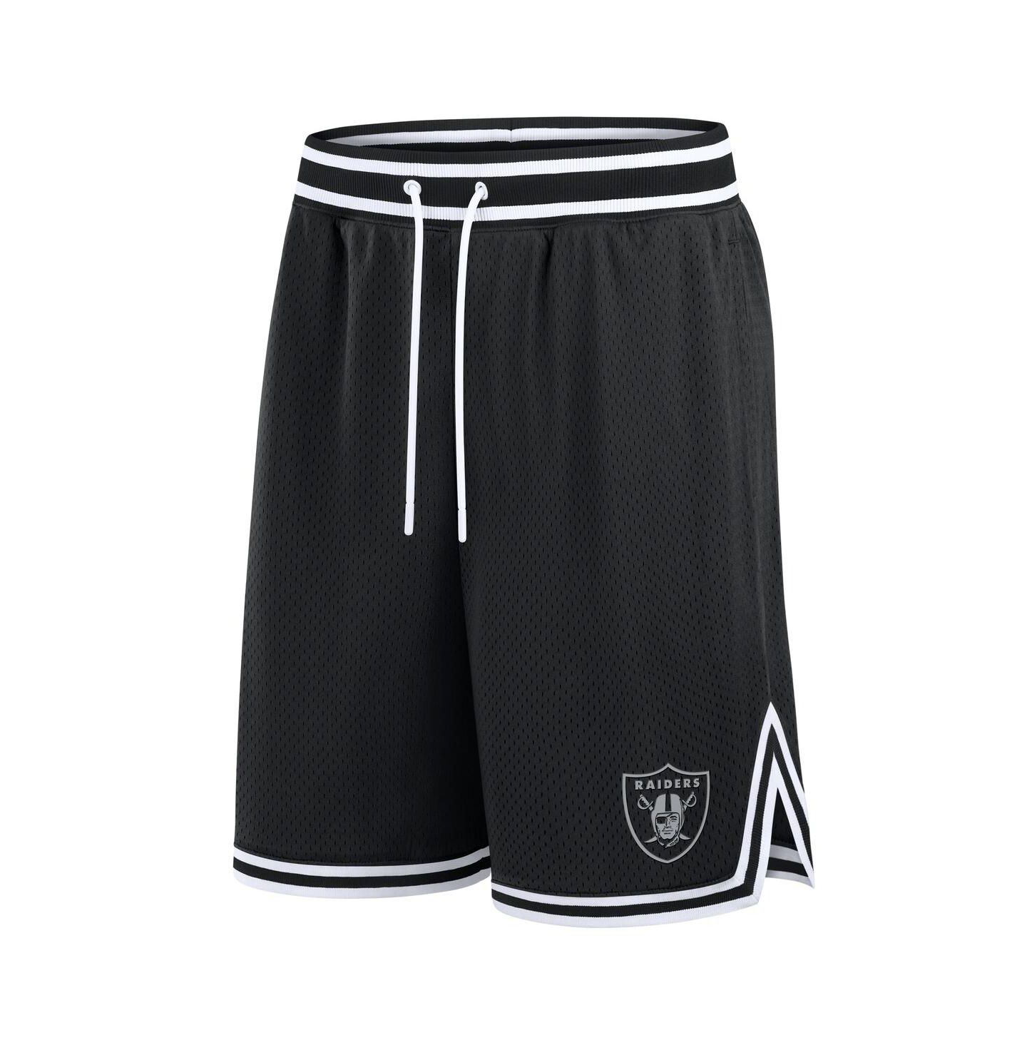 Мужские шорты Fanatics Black Las Vegas Raiders Elements Future Ground — фото 2