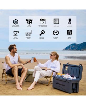 30 Quart Rotomolded Cooler, Built to Stand up to The Rigors of The Journey