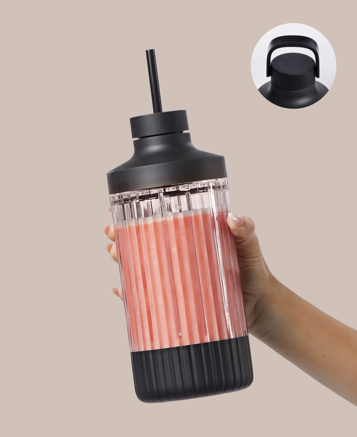 Beast Health Beast Mega 1200 Blender In Carbon Black