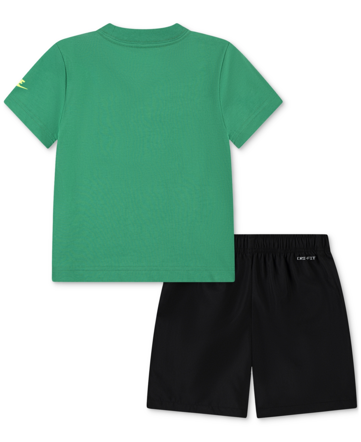 Nike Toddler Boys Ace Your Game T-shirt & Woven Shorts, 2 Piece Set In Green