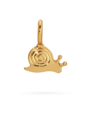 Charm Garden - GOLD -  Snail Charm