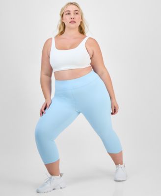 Plus Size Soft Cropped Leggings, Exclusively at Macy's