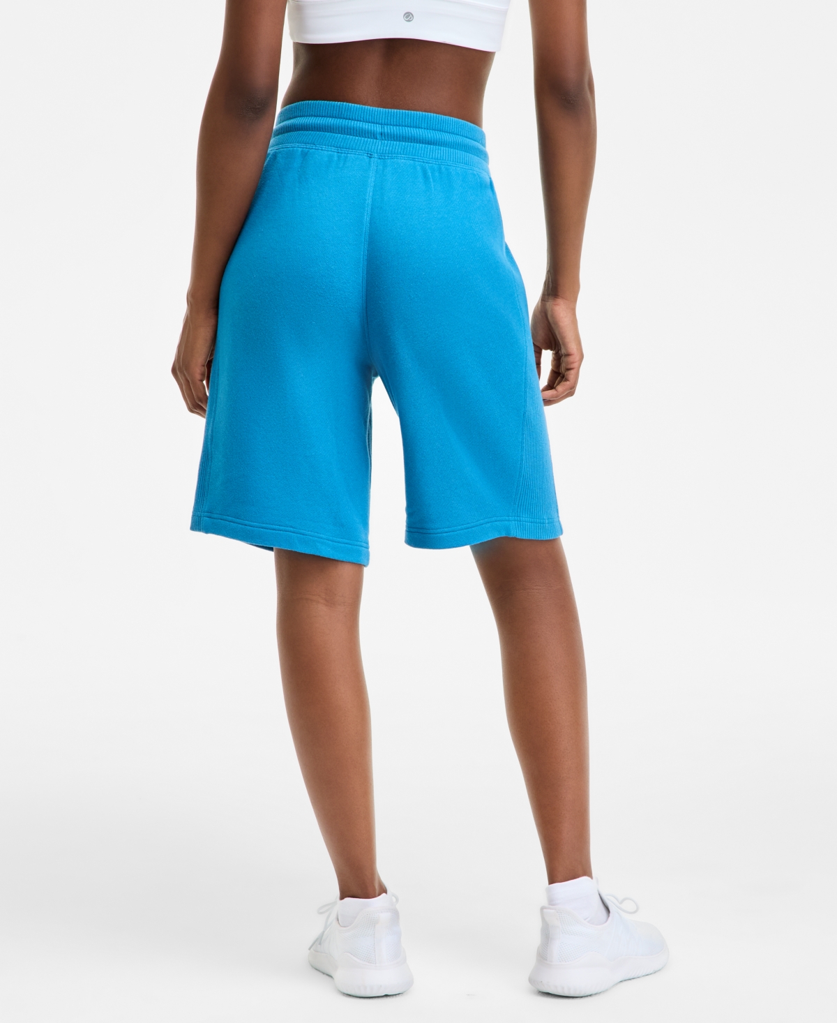 Id Ideology Women's Cotton-blend Pull-on Bermuda Shorts, Exclusively At Macy's
