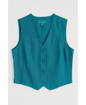 Women's Blinker Button Front Vest