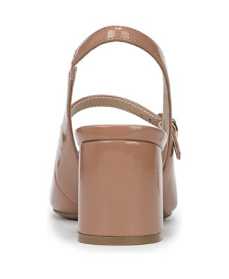 Women's Trust Block Heel Mary Jane Slingback Pumps