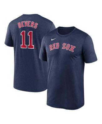 Nike - Men's Rafael Devers Navy Boston Red Sox Legend Name and Number Home T-Shirt