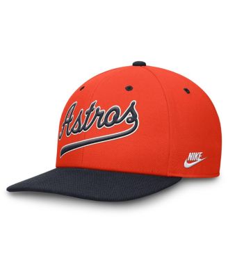 Men's Orange/Navy Houston Astros Cooperstown Collection Pro Performance Snapback Hat