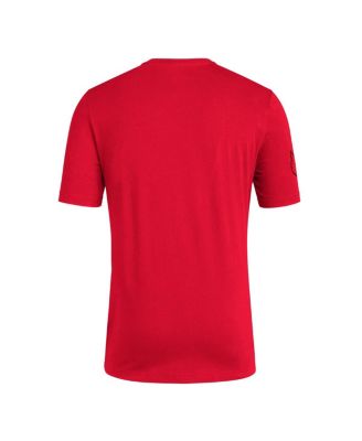 Men's Red Louisville Cardinals Fresh Wordmark T-Shirt