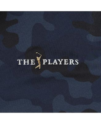 Men's x Volition America Navy THE PLAYERS Camo Polo Shirt