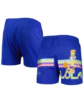 Freeze Max - Men's Royal Looney Tunes Lola Bunny Striped Mesh Shorts
