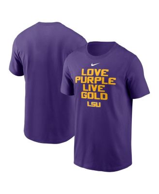 Nike - Men's Purple LSU Tigers Local Campus T-Shirt