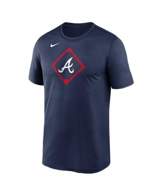 Men's Navy Atlanta Braves Icon Legend Performance T-Shirt