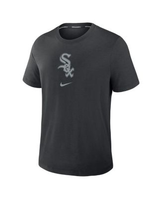 Men's Black Chicago White Sox Authentic Collection Early Work Tri-Blend Performance T-Shirt
